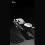 Carcasa Benks Armor Pro Armor Grid Kevlar Metal Frame 600D cu MagSafe compatibila cu iPhone 17 Pro Max, Negru 12 - lerato.ro