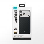 Carcasa Benks Armor Pro Armor Grid Kevlar Metal Frame 600D cu MagSafe compatibila cu iPhone 17 Pro Max, Negru 17 - lerato.ro