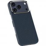 Carcasa Benks Armor Tint Kevlar 1000D cu MagSafe compatibila cu iPhone 17 Pro Max, Albastru 4 - lerato.ro