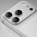 Protectie camera foto Benks Glass Warrior Metal Integrated Lens Protector compatibila cu iPhone 17 Pro Max, Portocaliu 5 - lerato.ro