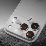 Protectie camera foto Benks Glass Warrior Metal Integrated Lens Protector compatibila cu iPhone 17 Pro Max, Portocaliu 6 - lerato.ro