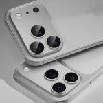 Protectie camera foto Benks Glass Warrior Metal Integrated Lens Protector compatibila cu iPhone 17 Pro Max, Portocaliu 8 - lerato.ro