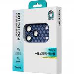 Protectie camera foto Benks Armor Warrior Lens ArmorGrid compatibila cu iPhone 17 Pro Max, Albastru 5 - lerato.ro