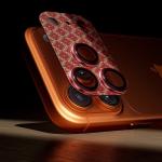 Protectie camera foto Benks Armor Warrior Lens ArmorGrid compatibila cu iPhone 17 Pro Max, Portocaliu 8 - lerato.ro