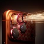 Protectie camera foto Benks Armor Warrior Lens ArmorGrid compatibila cu iPhone 17 Pro Max, Portocaliu 11 - lerato.ro