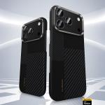 Carcasa Benks Montage Armor Air cu MagSafe compatibila cu iPhone 17 Pro, Negru 4 - lerato.ro