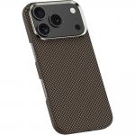 Carcasa Benks Armor Tint Kevlar 1000D cu MagSafe compatibila cu iPhone 17 Pro, Gold 3 - lerato.ro