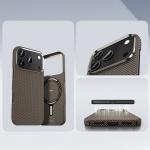 Carcasa Benks Armor Tint Kevlar 1000D cu MagSafe compatibila cu iPhone 17 Pro, Gold 10 - lerato.ro