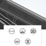 Carcasa Benks Dynamic London City cu MagSafe compatibila cu iPhone 17 Pro, Negru 6 - lerato.ro