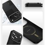 Carcasa Benks Montage Armor Pro cu MagSafe compatibila cu iPhone 17 Pro, Negru 10 - lerato.ro
