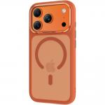Carcasa Benks Mist cu MagSafe si Stand compatibila cu iPhone 17 Pro, Portocaliu 3 - lerato.ro