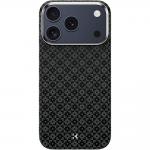 Carcasa Benks Magnetic Armor Air Armor Grid Kevlar Metal Frame 600D cu MagSafe compatibila cu iPhone 17 Pro, Negru 2 - lerato.ro