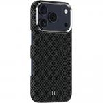 Carcasa Benks Magnetic Armor Air Armor Grid Kevlar Metal Frame 600D cu MagSafe compatibila cu iPhone 17 Pro, Negru 4 - lerato.ro