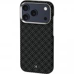 Carcasa Benks Magnetic Armor Air Armor Grid Kevlar Metal Frame 600D cu MagSafe compatibila cu iPhone 17 Pro, Negru 5 - lerato.ro