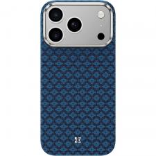 Carcasa Benks Armor Air Armor Grid Kevlar Metal Frame 600D cu MagSafe compatibila cu iPhone 17 Pro, Albastru