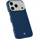 Carcasa Benks Armor Air Armor Grid Kevlar Metal Frame 600D cu MagSafe compatibila cu iPhone 17 Pro, Albastru 5 - lerato.ro