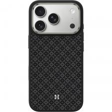 Carcasa Benks Armor Pro Armor Grid Kevlar Metal Frame 600D cu MagSafe compatibila cu iPhone 17 Pro, Negru