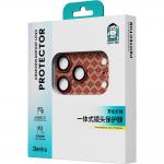 Protectie camera foto Benks Armor Warrior Lens ArmorGrid compatibila cu iPhone 17 Pro, Portocaliu 13 - lerato.ro