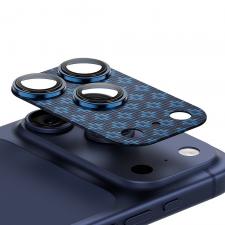 Protectie camera foto Benks Armor Warrior Lens ArmorGrid compatibila cu iPhone 17 Pro, Albastru