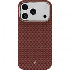 Carcasa Benks Magnetic Armor Air Armor Grid Kevlar Metal Frame 600D cu MagSafe compatibila cu iPhone 17 Pro, Portocaliu
