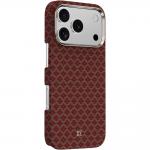 Carcasa Benks Magnetic Armor Air Armor Grid Kevlar Metal Frame 600D cu MagSafe compatibila cu iPhone 17 Pro, Portocaliu 5 - lerato.ro