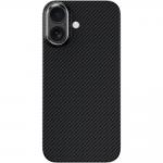 Carcasa Benks Armor Air Kevlar Metal Frame 600D cu MagSafe compatibila cu iPhone 17, Negru 2 - lerato.ro