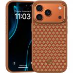 Carcasa Benks Armor Pro Armor Grid Kevlar Metal Frame 600D cu MagSafe compatibila cu iPhone 17 Pro, Portocaliu 2 - lerato.ro