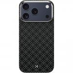 Carcasa Benks Magnetic Armor Air Armor Grid Kevlar Metal Frame 600D cu MagSafe compatibila cu iPhone 17 Pro Max, Negru 2 - lerato.ro