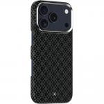 Carcasa Benks Magnetic Armor Air Armor Grid Kevlar Metal Frame 600D cu MagSafe compatibila cu iPhone 17 Pro Max, Negru 3 - lerato.ro