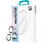 Protectie camera foto Benks Glass Warrior Lens Protector compatibila cu iPhone 17, Transparent 9 - lerato.ro