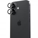 Protectie camera foto Benks Glass Warrior Metal Lens Protector compatibila cu iPhone 17, Negru 2 - lerato.ro