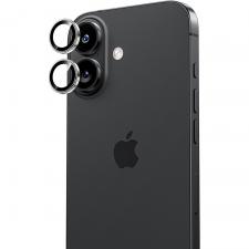 Protectie camera foto Benks Glass Warrior Metal Lens Protector compatibila cu iPhone 17, Negru