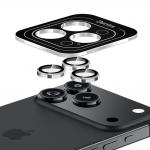 Protectie camera foto Benks Glass Warrior Metal Lens Protector compatibila cu iPhone 17, Negru 4 - lerato.ro