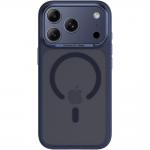 Carcasa Benks Mist cu MagSafe si Stand compatibila cu iPhone 17, Albastru 2 - lerato.ro