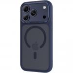 Carcasa Benks Mist cu MagSafe si Stand compatibila cu iPhone 17, Albastru 3 - lerato.ro