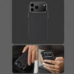 Carcasa Benks Armor Pro Kevlar Metal Frame 600D cu MagSafe compatibila cu iPhone 17 Pro, Negru 9 - lerato.ro