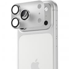 Protectie camera foto Benks Air Shield Matte Integrated Lens Protector compatibila cu iPhone 17 / 16, Transparent