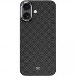 Carcasa Benks Magnetic Armor Air Armor Grid Kevlar Metal Frame 600D cu MagSafe compatibila cu iPhone 17, Negru 2 - lerato.ro