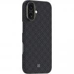 Carcasa Benks Magnetic Armor Air Armor Grid Kevlar Metal Frame 600D cu MagSafe compatibila cu iPhone 17, Negru 3 - lerato.ro
