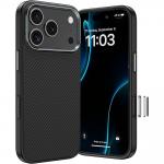 Carcasa Benks Armor Pro Kevlar Metal Frame 600D cu MagSafe compatibila cu iPhone 17 Pro Max, Negru 5 - lerato.ro