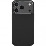 Carcasa Benks Armor Pro Kevlar Metal Frame 600D cu MagSafe compatibila cu iPhone 17 Pro Max, Negru 2 - lerato.ro