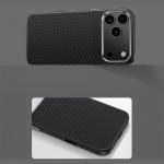 Carcasa Benks Armor Pro Kevlar Metal Frame 600D cu MagSafe compatibila cu iPhone 17 Pro Max, Negru 8 - lerato.ro