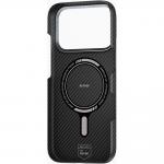 Carcasa Benks Armor Air Kevlar Metal Frame 600D cu MagSafe compatibila cu iPhone 17 Pro Max, Negru 4 - lerato.ro