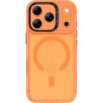 Carcasa Benks Lucid Armor cu MagSafe compatibila cu iPhone 17 Pro Max, Portocaliu 2 - lerato.ro