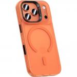 Carcasa Benks Lucid Armor cu MagSafe compatibila cu iPhone 17 Pro Max, Portocaliu 3 - lerato.ro