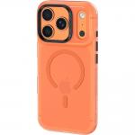 Carcasa Benks Lucid Armor cu MagSafe compatibila cu iPhone 17 Pro Max, Portocaliu 4 - lerato.ro