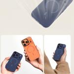 Carcasa Benks Lucid Armor cu MagSafe compatibila cu iPhone 17 Pro Max, Portocaliu 6 - lerato.ro