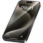 Folie protectie sticla securizata Benks Arc Shield Full Coverage compatibila cu iPhone 15 Pro Max, Black 2 - lerato.ro
