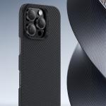 Carcasa Benks Armor Air Kevlar cu MagSafe compatibila cu iPhone 16 Pro, Negru 6 - lerato.ro