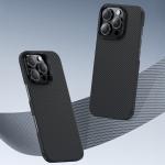Carcasa Benks Armor Air Kevlar cu MagSafe compatibila cu iPhone 16 Pro, Negru 11 - lerato.ro